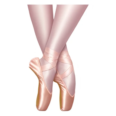 ballerina pointe shoe sticker