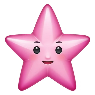 pink star emoji sticker