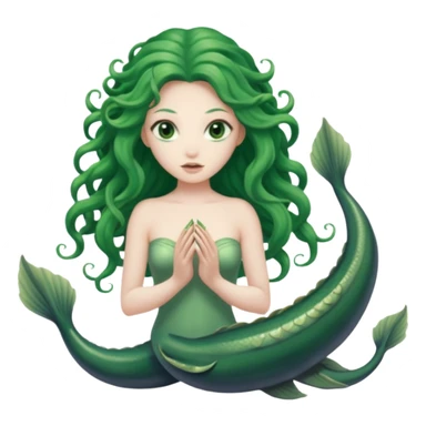 scylla a nymph with six eel heads and a monster body sticker