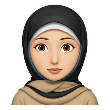 wanita berhijab sticker