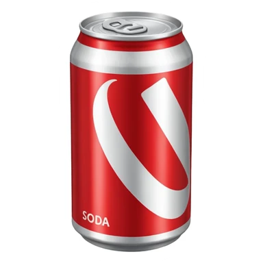 can of soda sticker