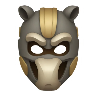 Macho raton mask sticker