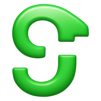 The letter "L" in a green colour sticker