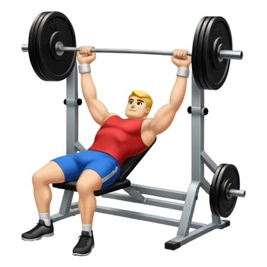 bench press sticker
