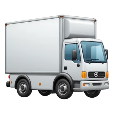 shipping box truck sticker