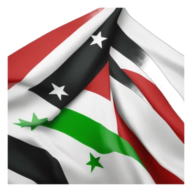 Free Syria flag  sticker