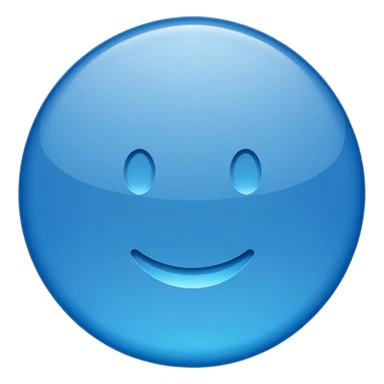 Pastille bleue avec une validation à l’intérieur sticker