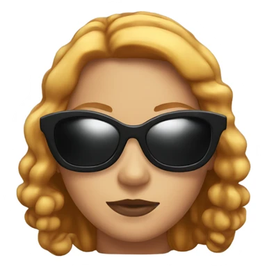 black widow sunglasses  sticker