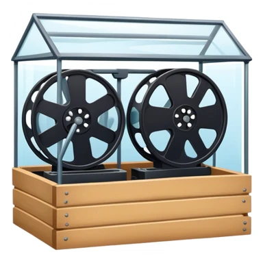 Film reel in COLD Frame sticker