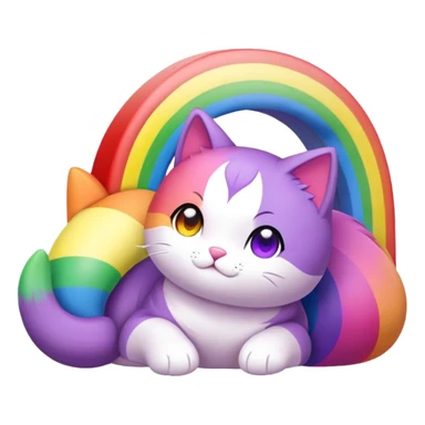 Aphmau toys called meemeows rainbow edition sticker
