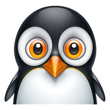 penguin freaky sticker