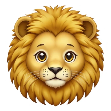 A cute lion! sticker