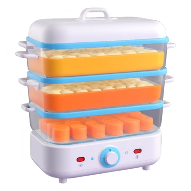 electric food steamer sticker