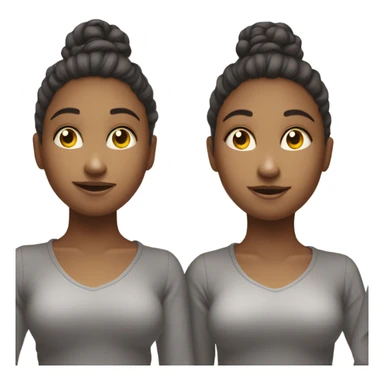 light bulp on girls head idea sticker