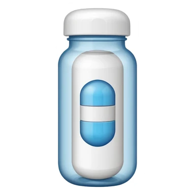 Pill bottle sticker