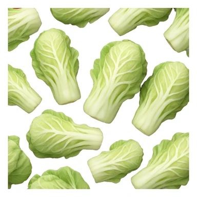 Kimchi : A napa cabbage marinated in a bright red pepper paste sticker