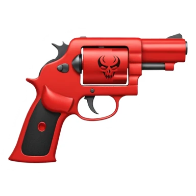 Un diablo con una pistola sticker