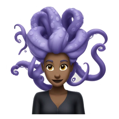 disney ursula tentacles sticker