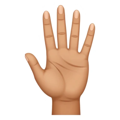 YVL hand sign sticker