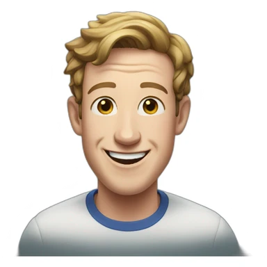 zuckerberg Happy sticker