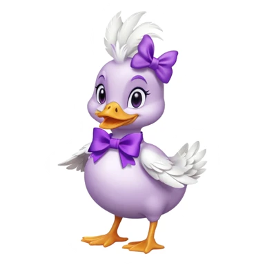 daisy duck full sticker