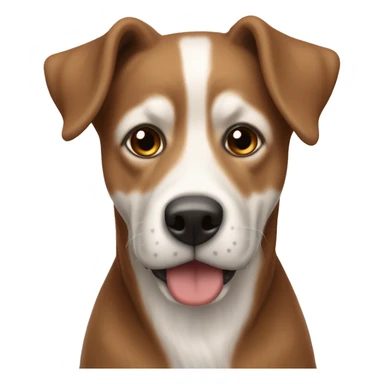 Chien épagneul, breton, marron clair sticker