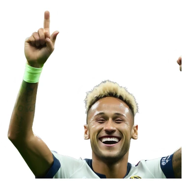 Neymar fesant sa celebration sticker