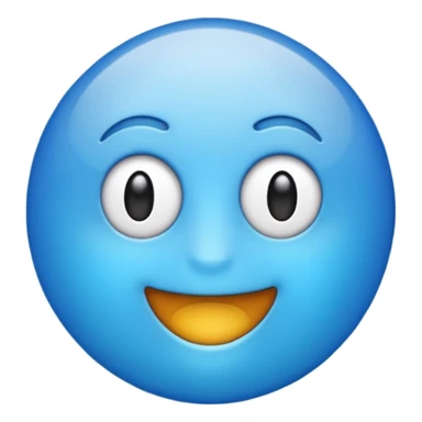 Asme el emoji de verificado en color azul sticker