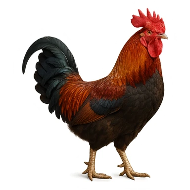 Rooster sticker