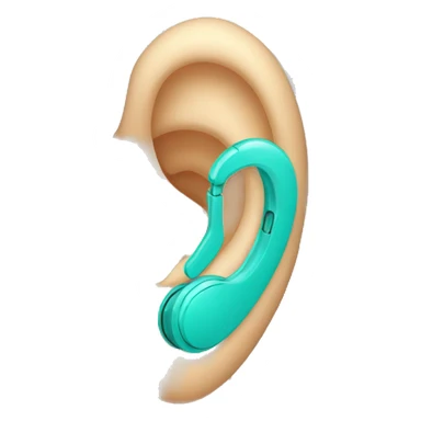 Hearing aids sticker