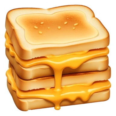 Grilled cheese pull sticker