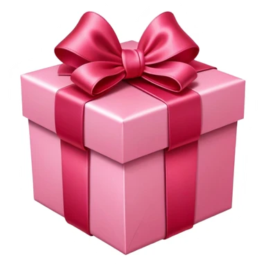 Extravagant Red and pink valentines gift box  sticker