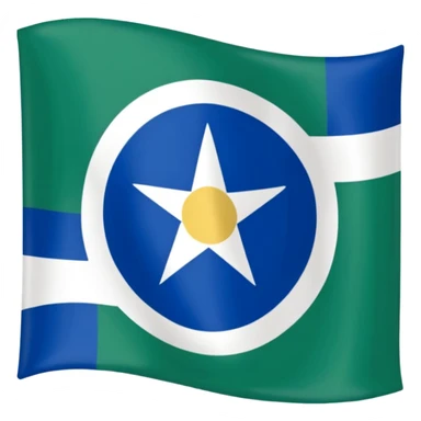 Crie um emoji da bandeira do estado do Paraná que fica no Pais Brasil sticker