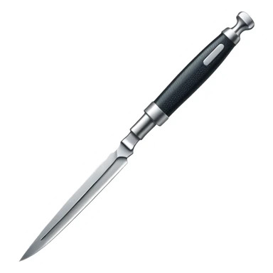 A highly detailed, realistic surgical scalpel with a polished stainless steel blade and a textured grip.

 sticker