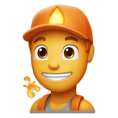 Guy saying hi I’m charmander sticker