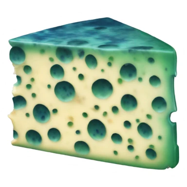 Moldy cheese sticker