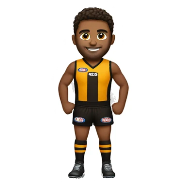 Hawthorn afl jumper  sticker