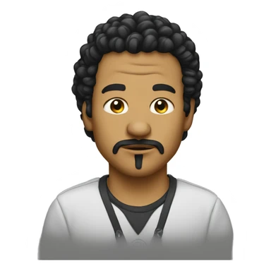 Menace Santana rapeur sticker