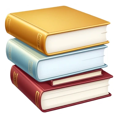 3 stacked books clean and sparkling sticker