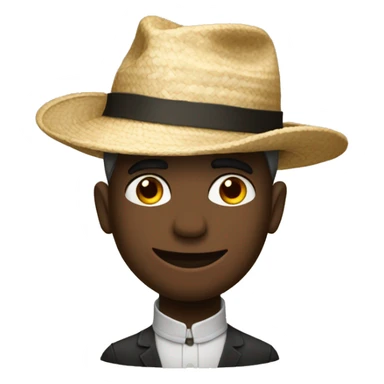 Vinicius with the hat sticker