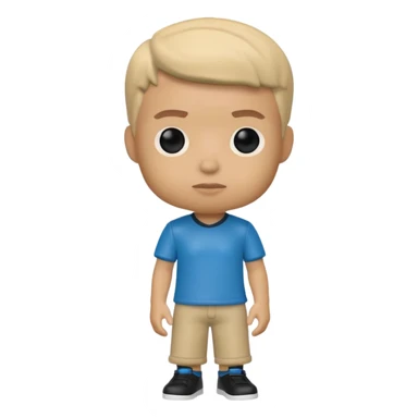 Fanko Pop Figure boy sticker