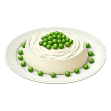 Ricottini with some peas sticker