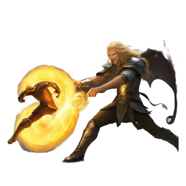 Glorfindel versus the Balrog sticker