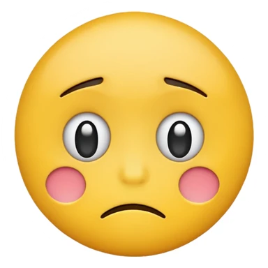 emoji triste sticker