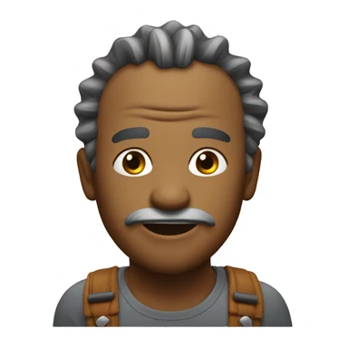 Spiking baba emoji  sticker