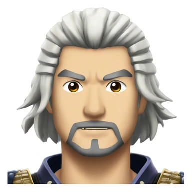 legend Shogun Samurai Genshin Impact stye sticker