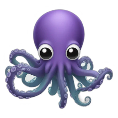 body octopus - head minion sticker