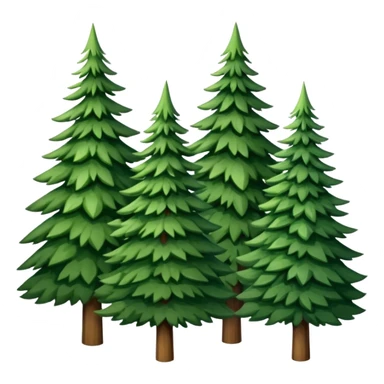 Christmas tree market sticker