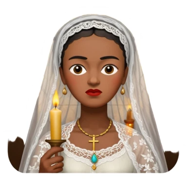 Frida Kahlo in church sticker