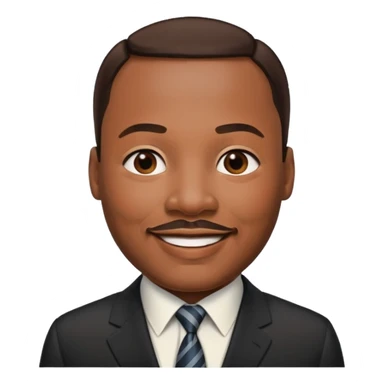 Martin Luther King Jr sticker